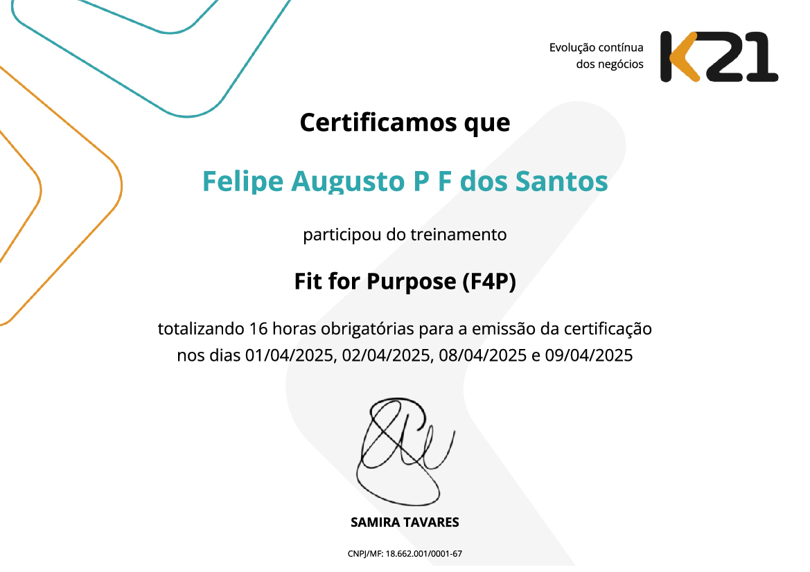 Certificado K21